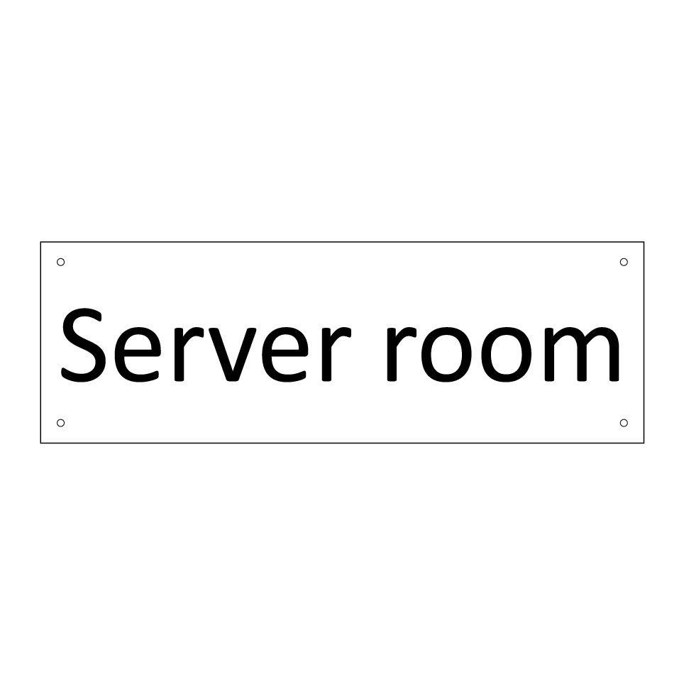 Server room
