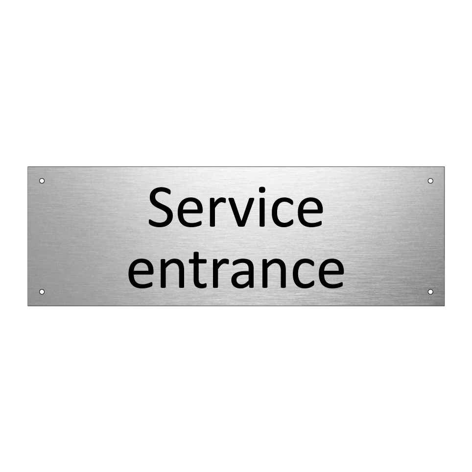 Service entrance