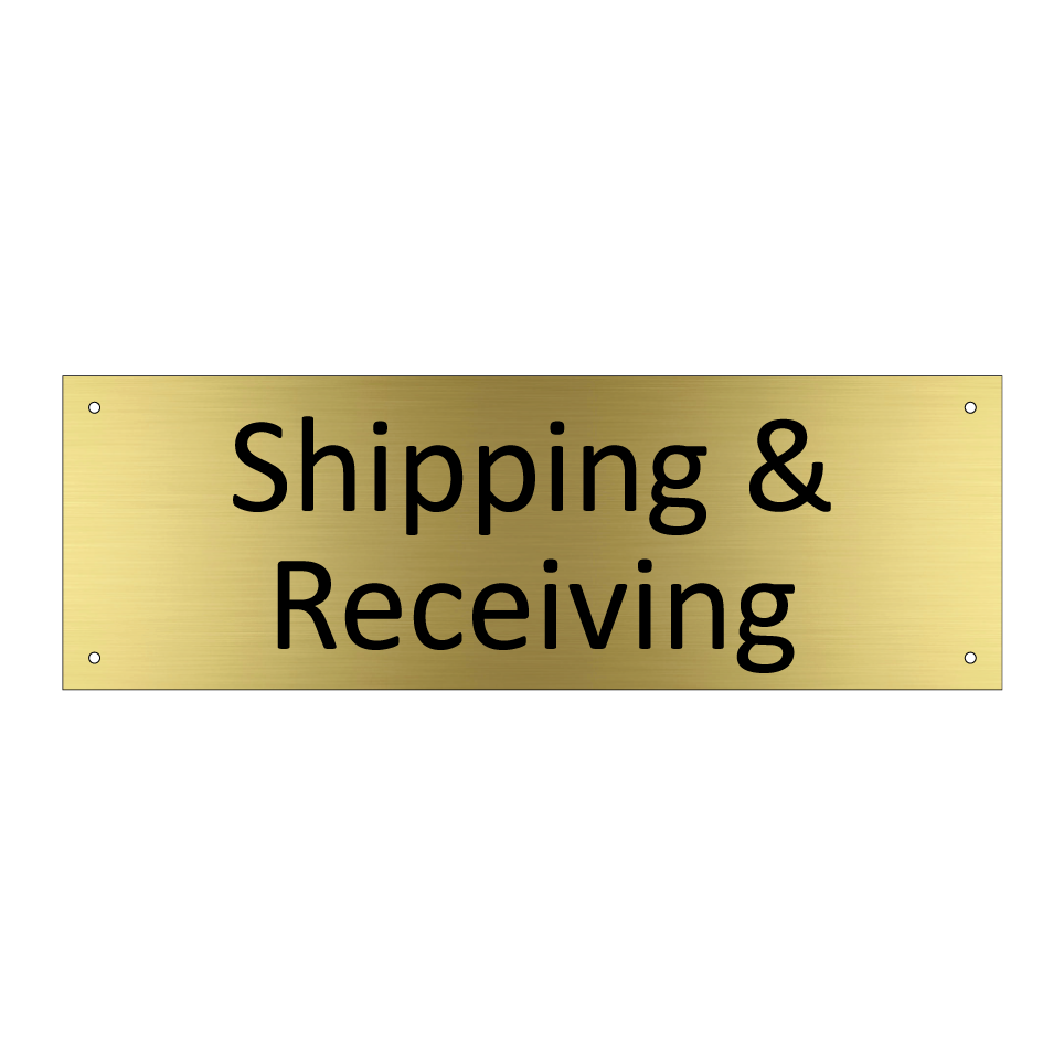 Shipping & Receiving