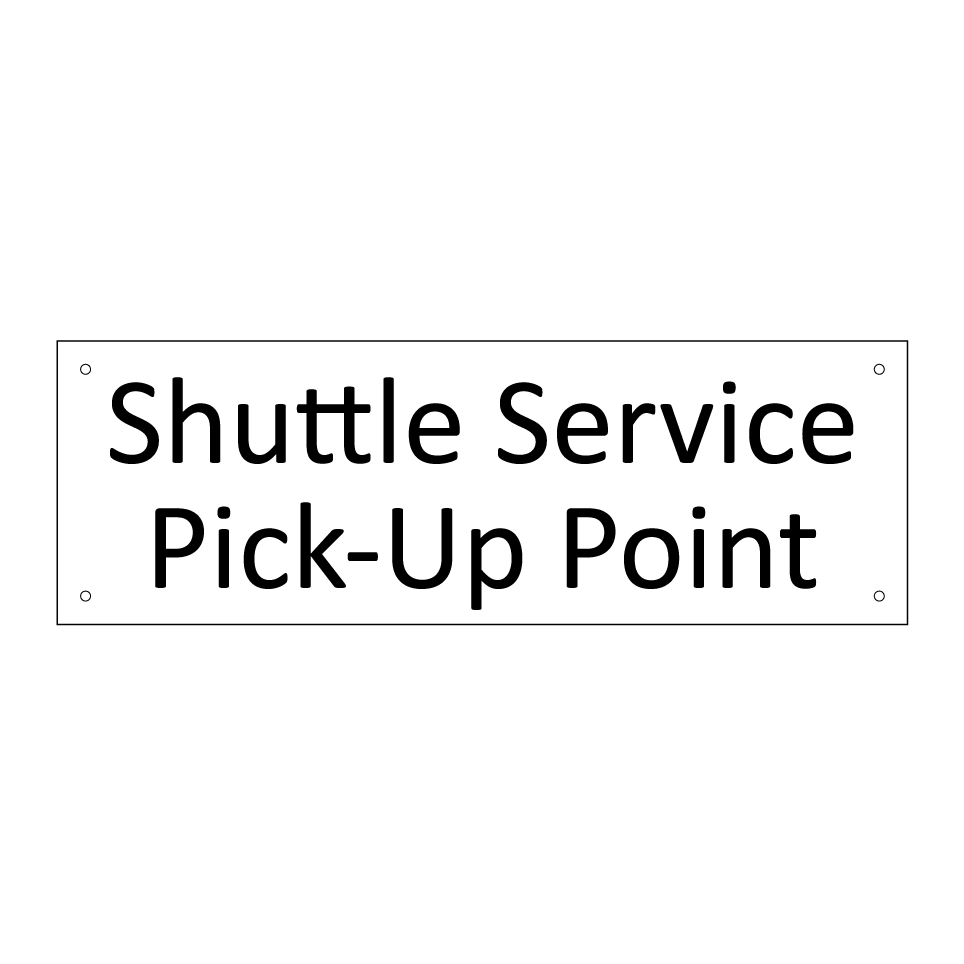Shuttle Service Pick-Up Point