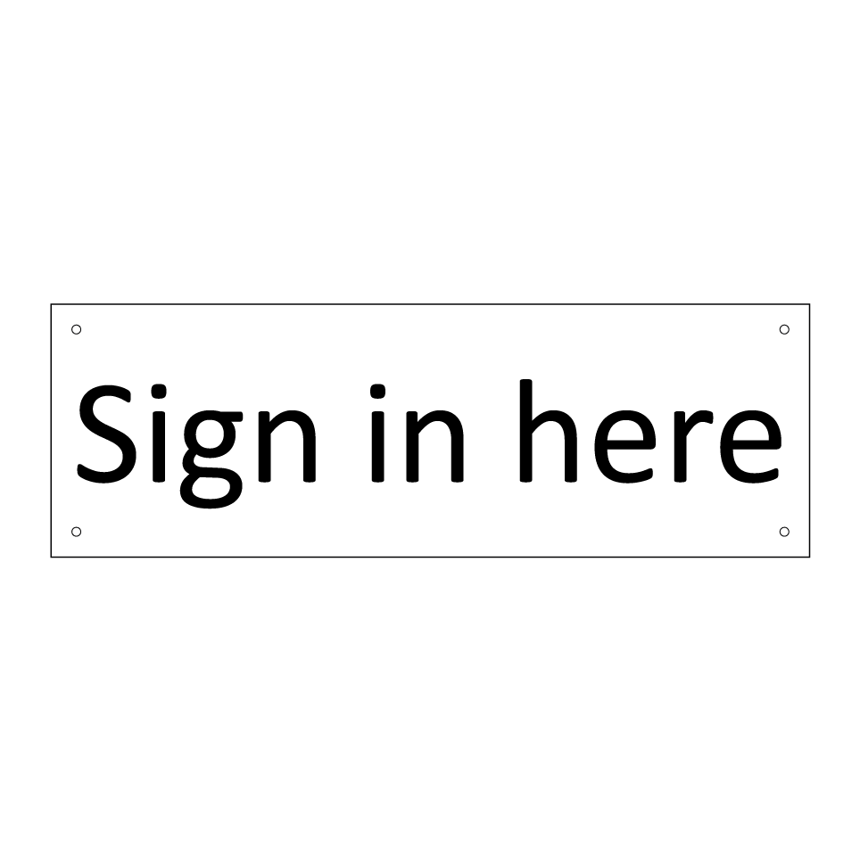 Sign in here