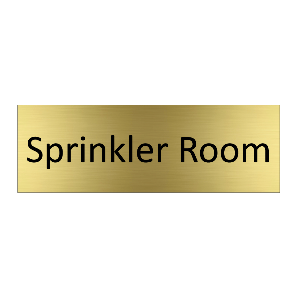 Sprinkler Room