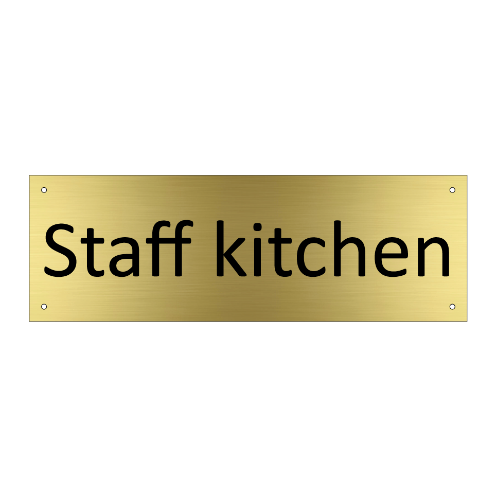 Staff kitchen