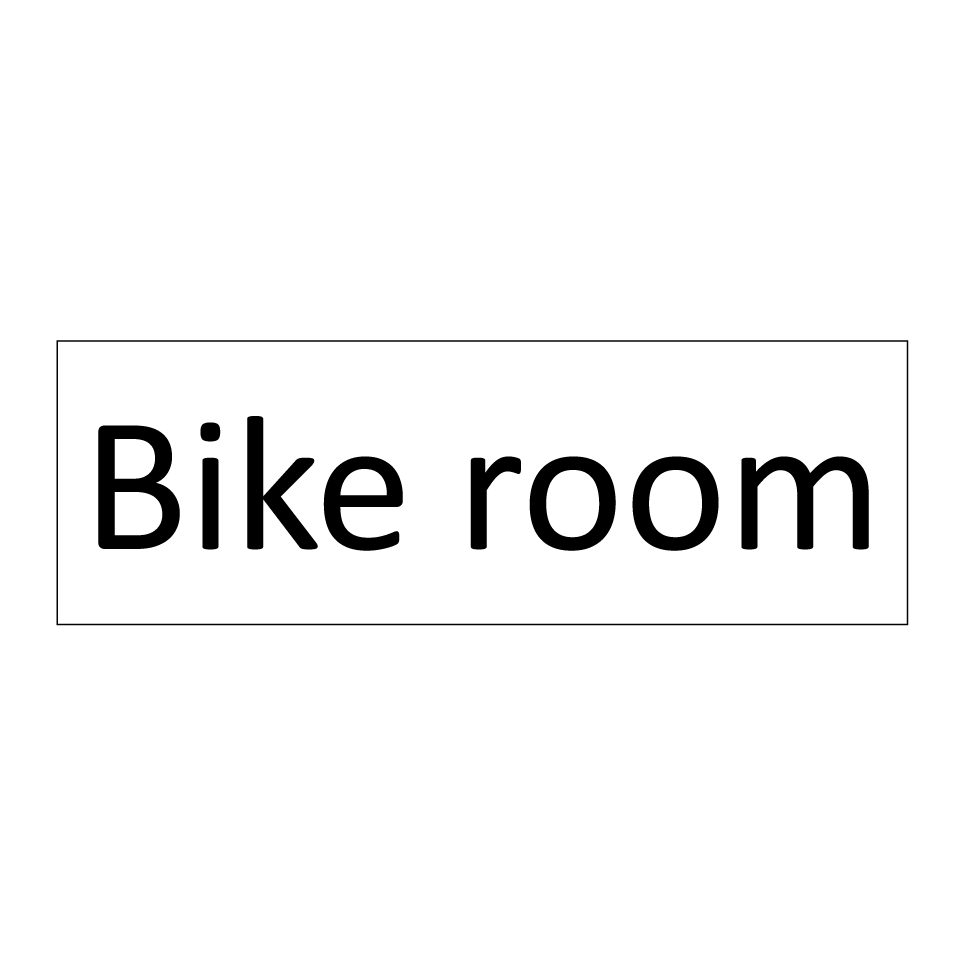 Bike room
