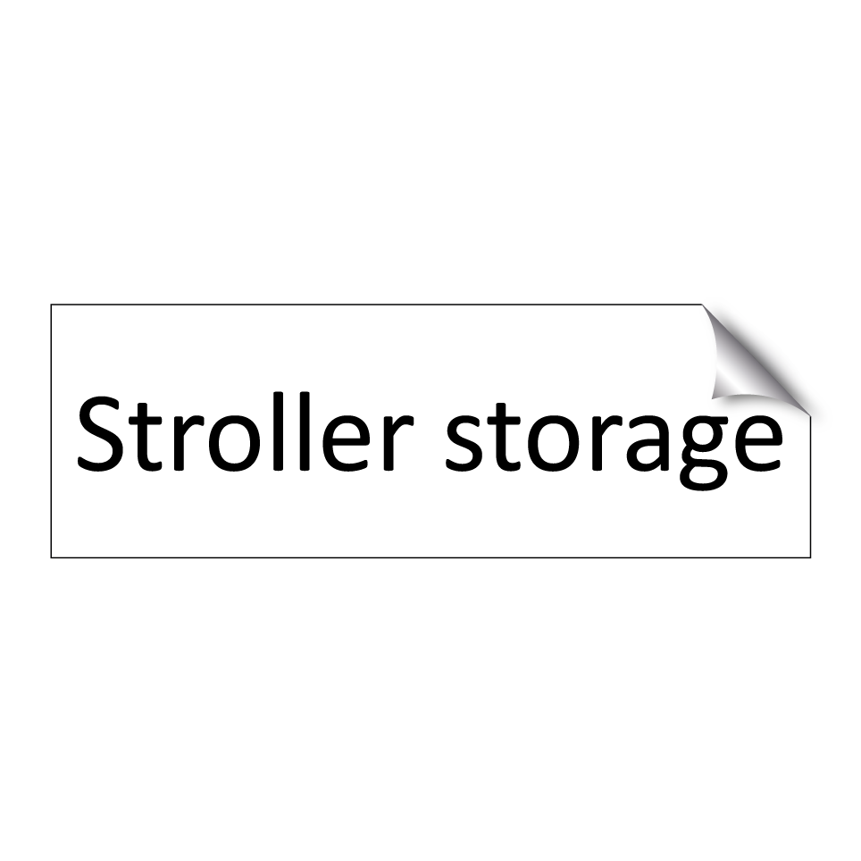 Stroller storage