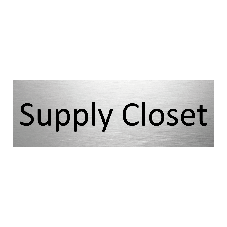 Supply Closet