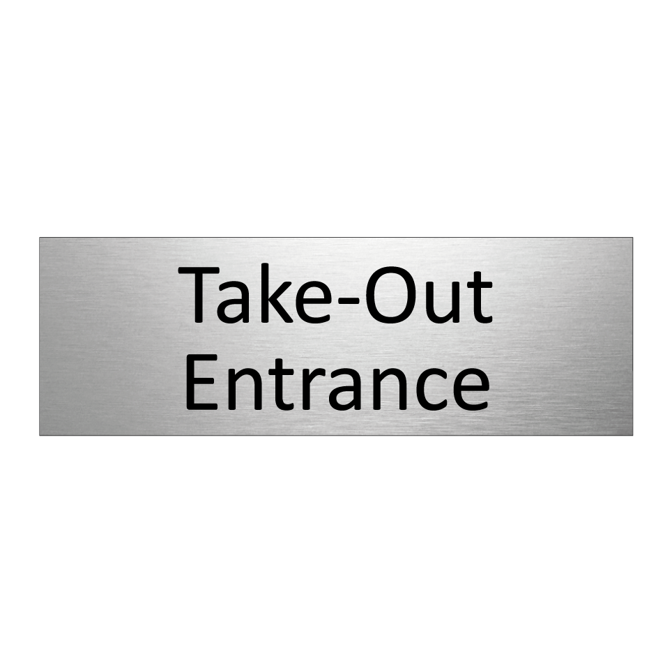 Take-Out Entrance