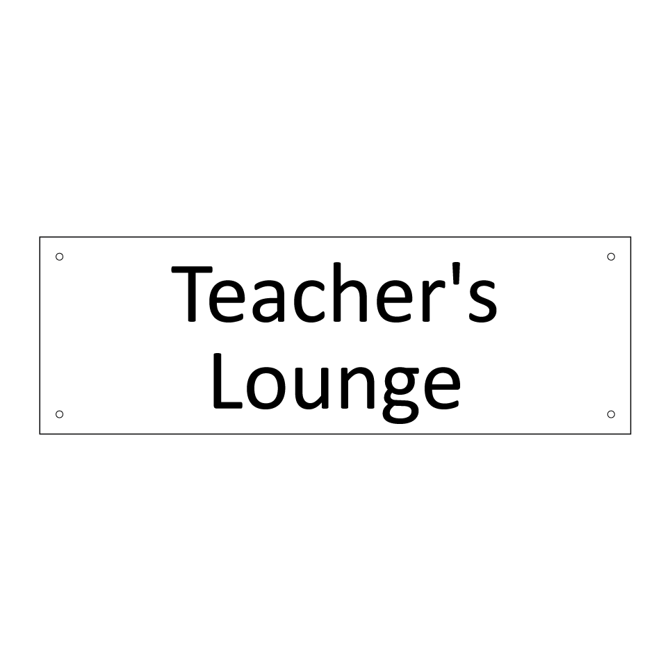 Teacher's Lounge