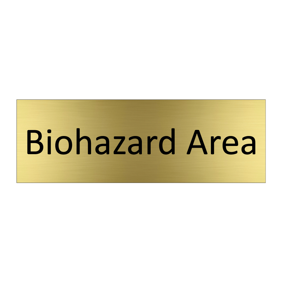 Biohazard Area
