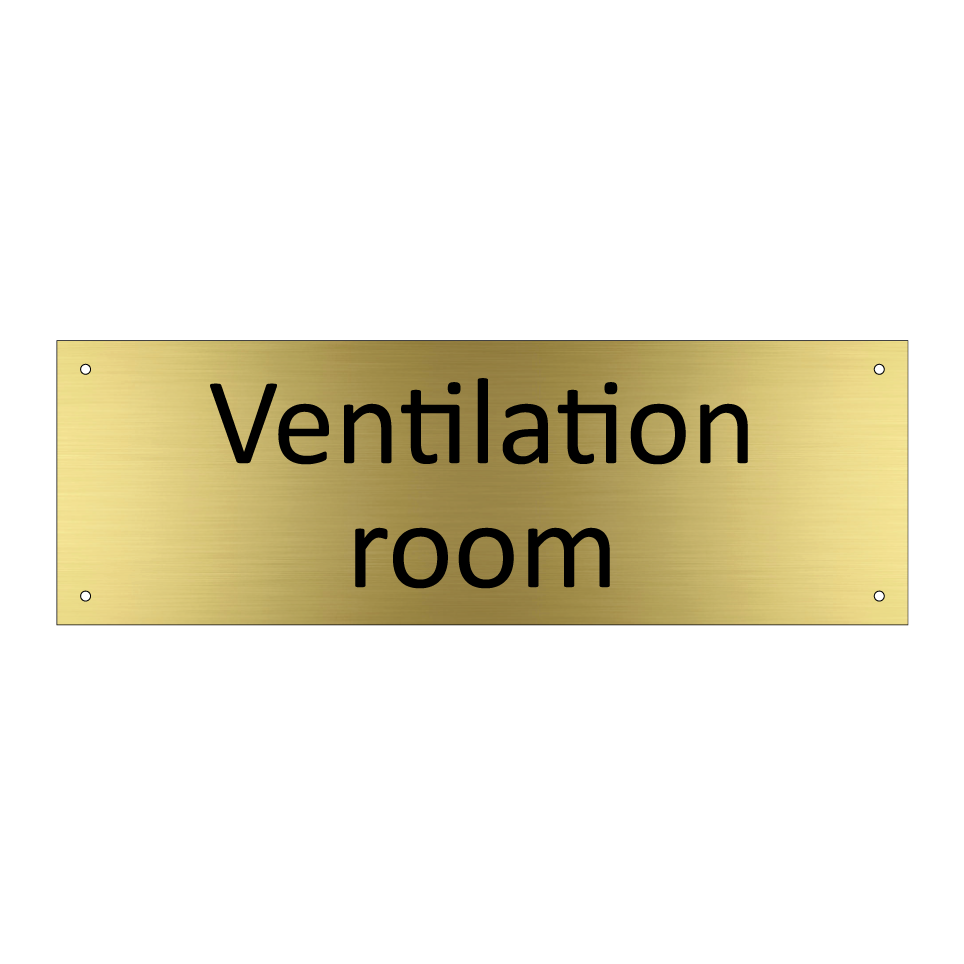 Ventilation room