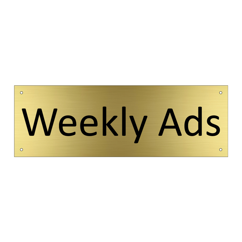 Weekly Ads