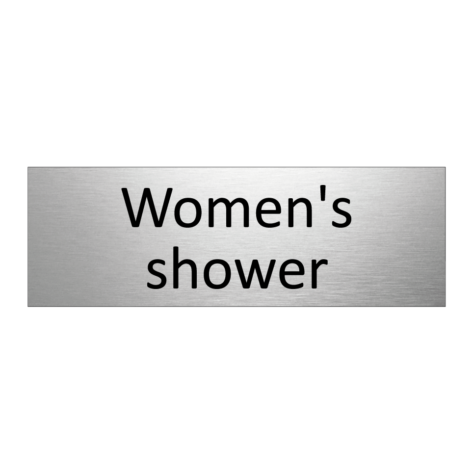 Women's shower