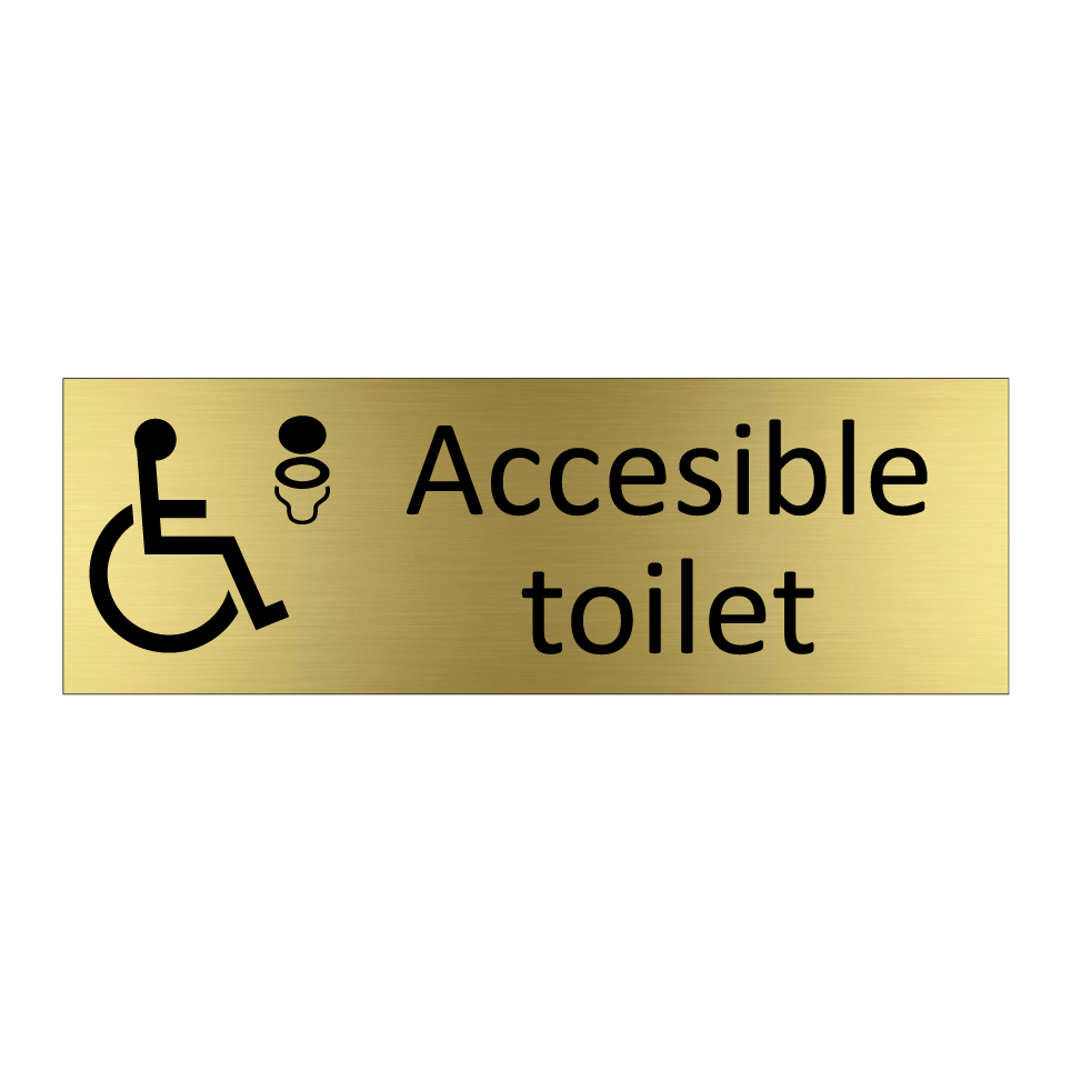 Accesible toilet