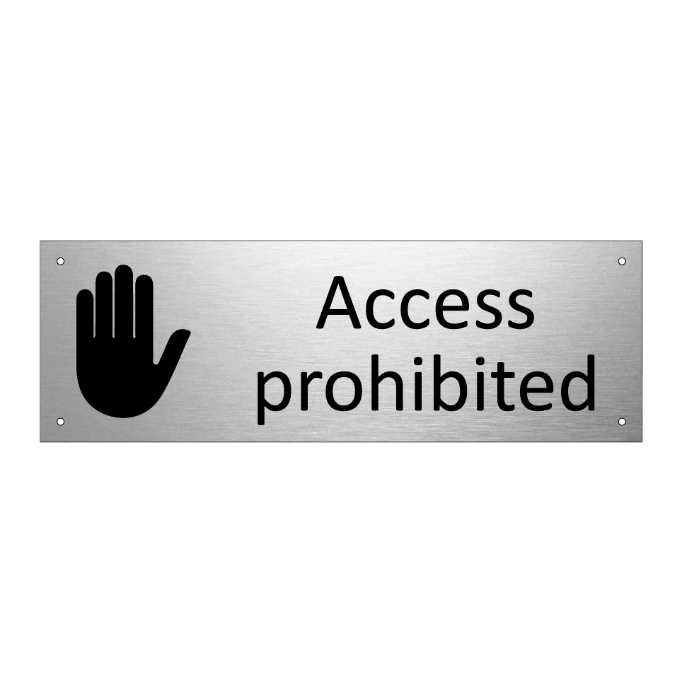 Access prohibited