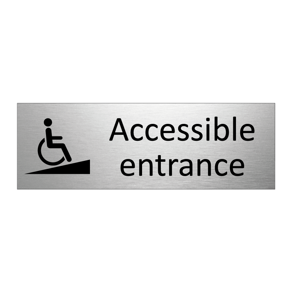 Accessible entrance
