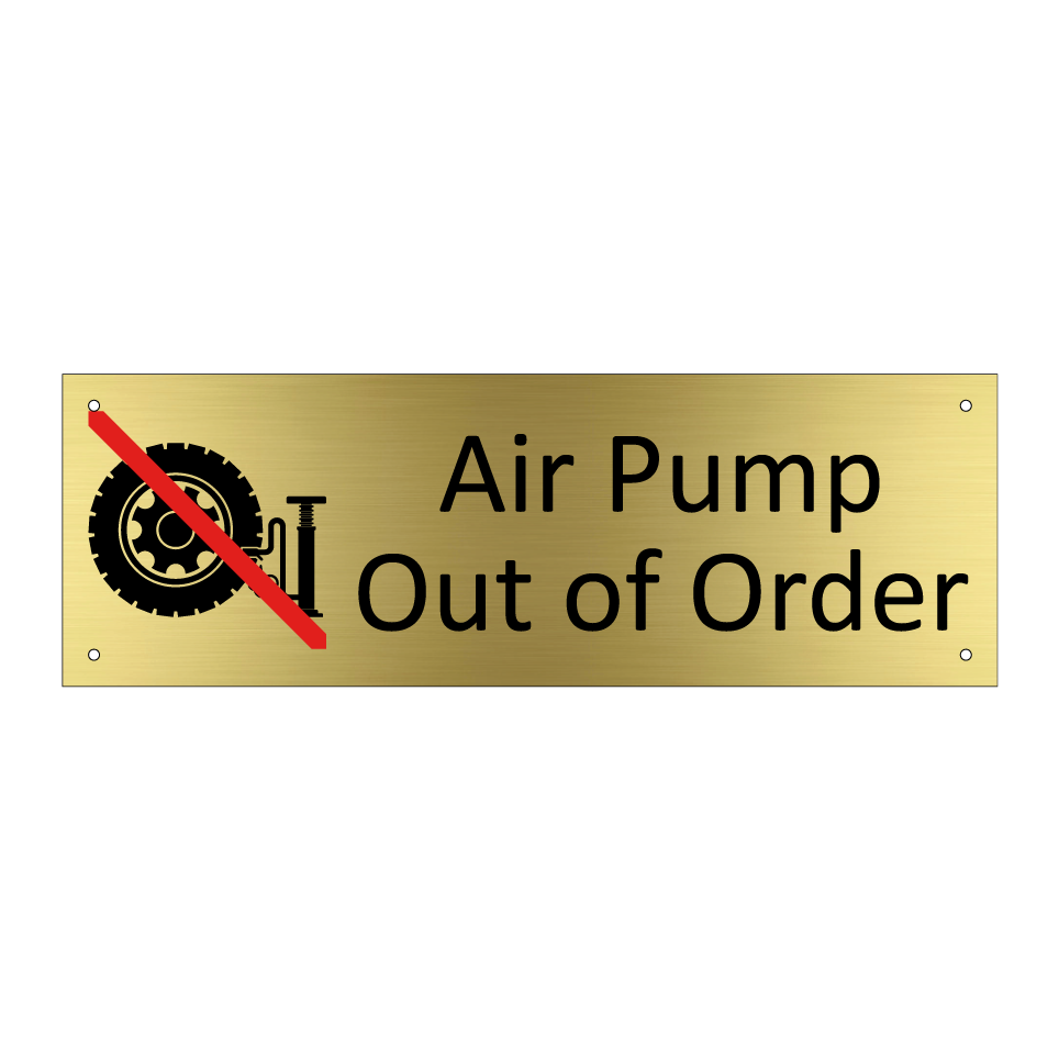 Air Pump Out of Order
