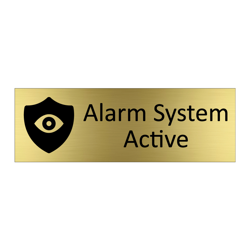 Alarm System Active