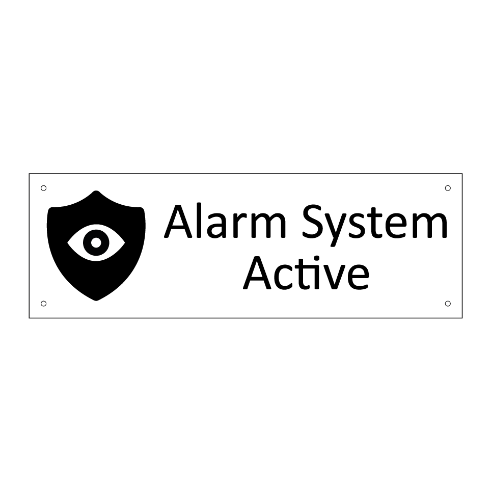 Alarm System Active