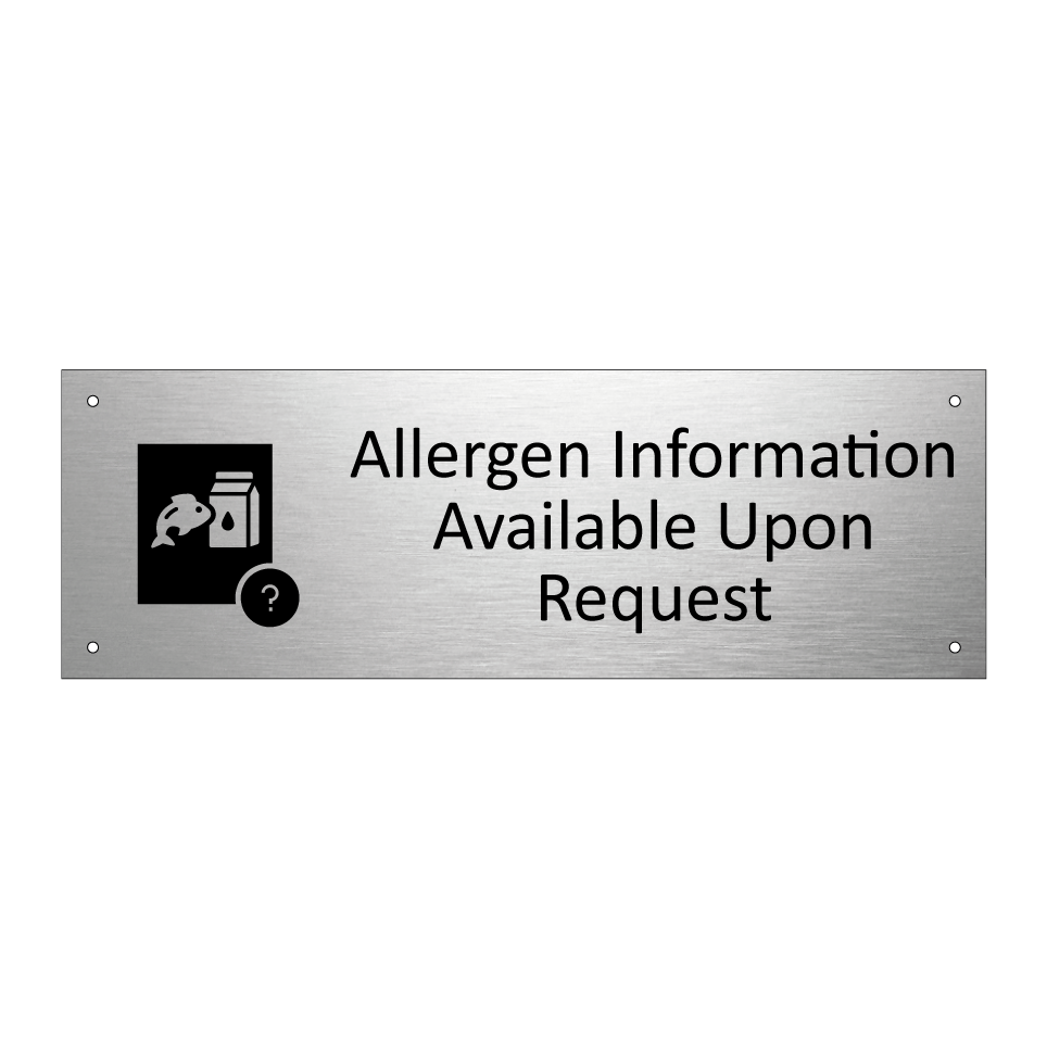 Allergen Information Available Upon Request