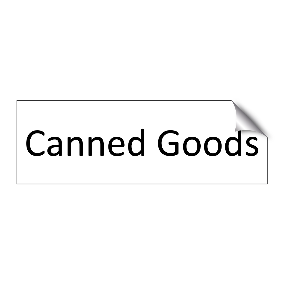 Canned Goods