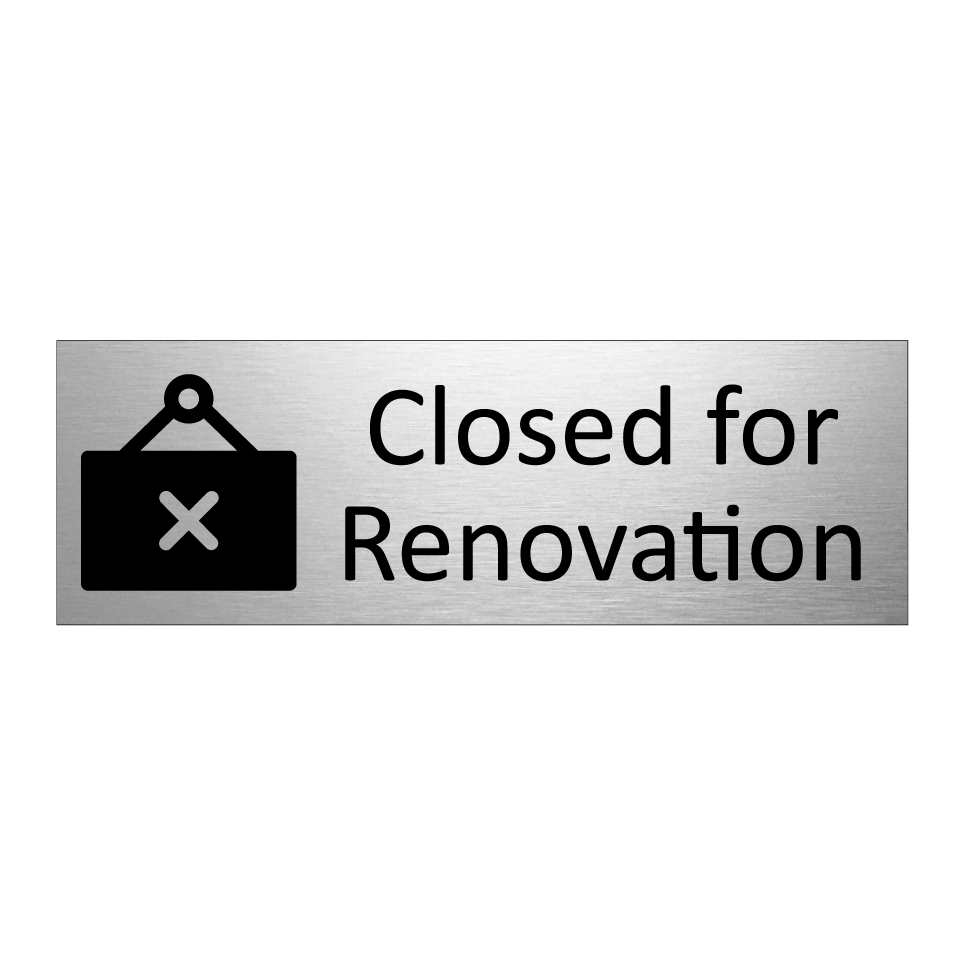 Closed for Renovation