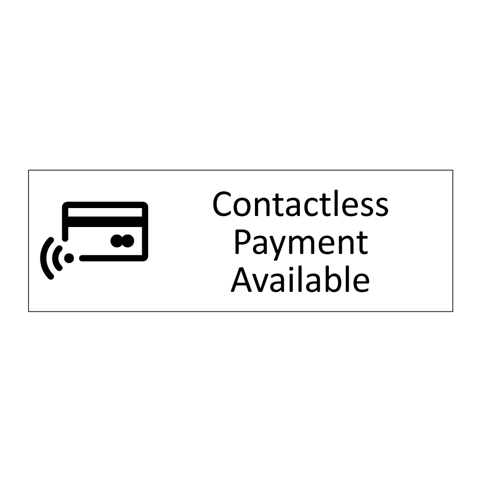 Contactless Payment Available