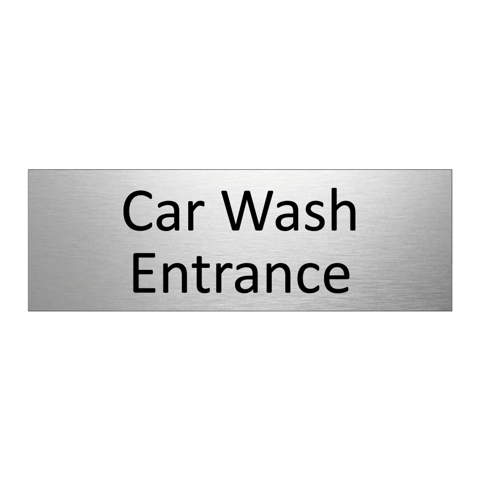 Car Wash Entrance
