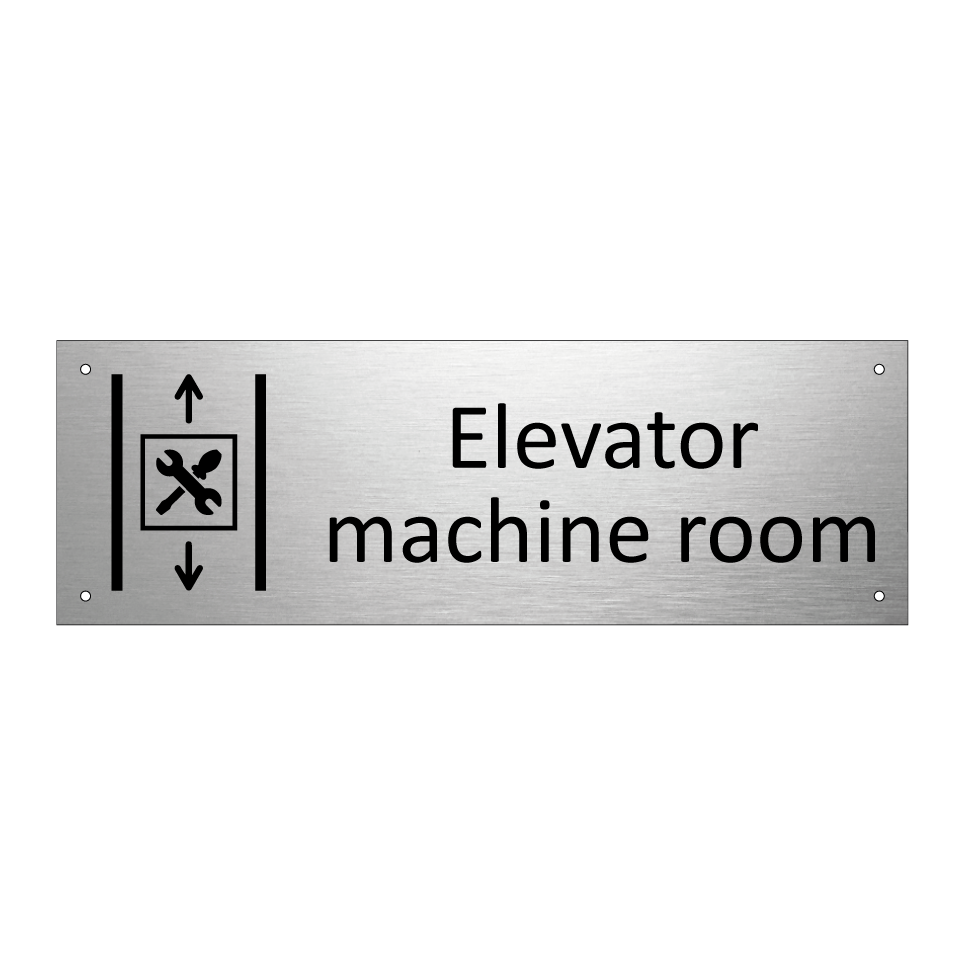 Elevator machine room