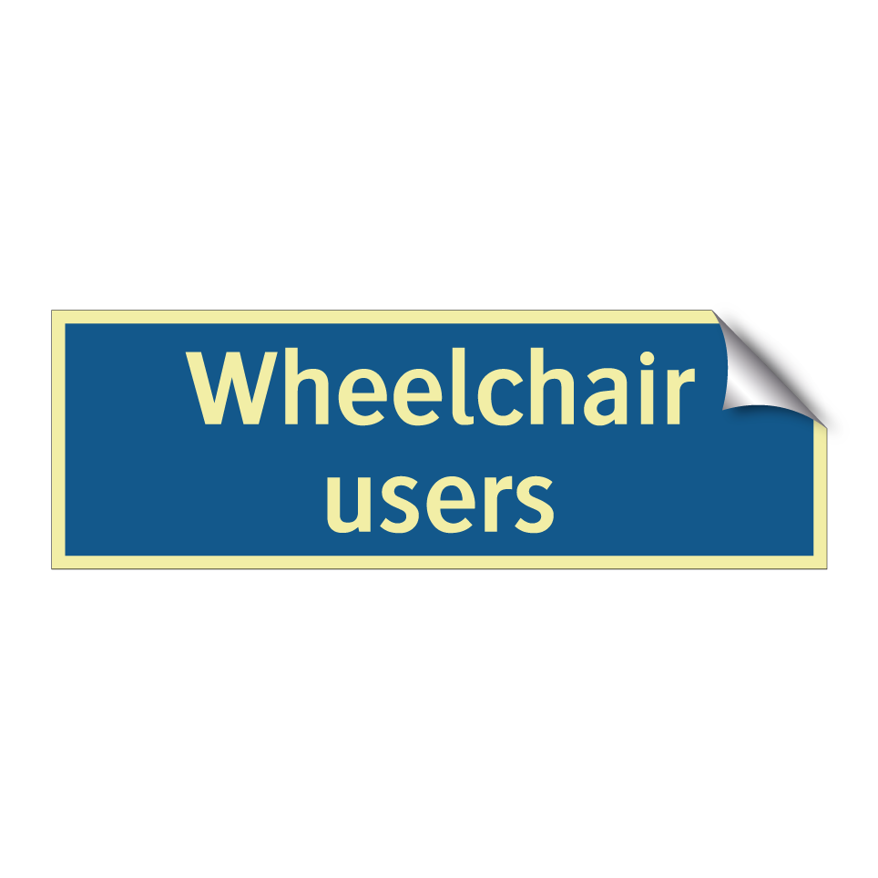 Wheelchair users