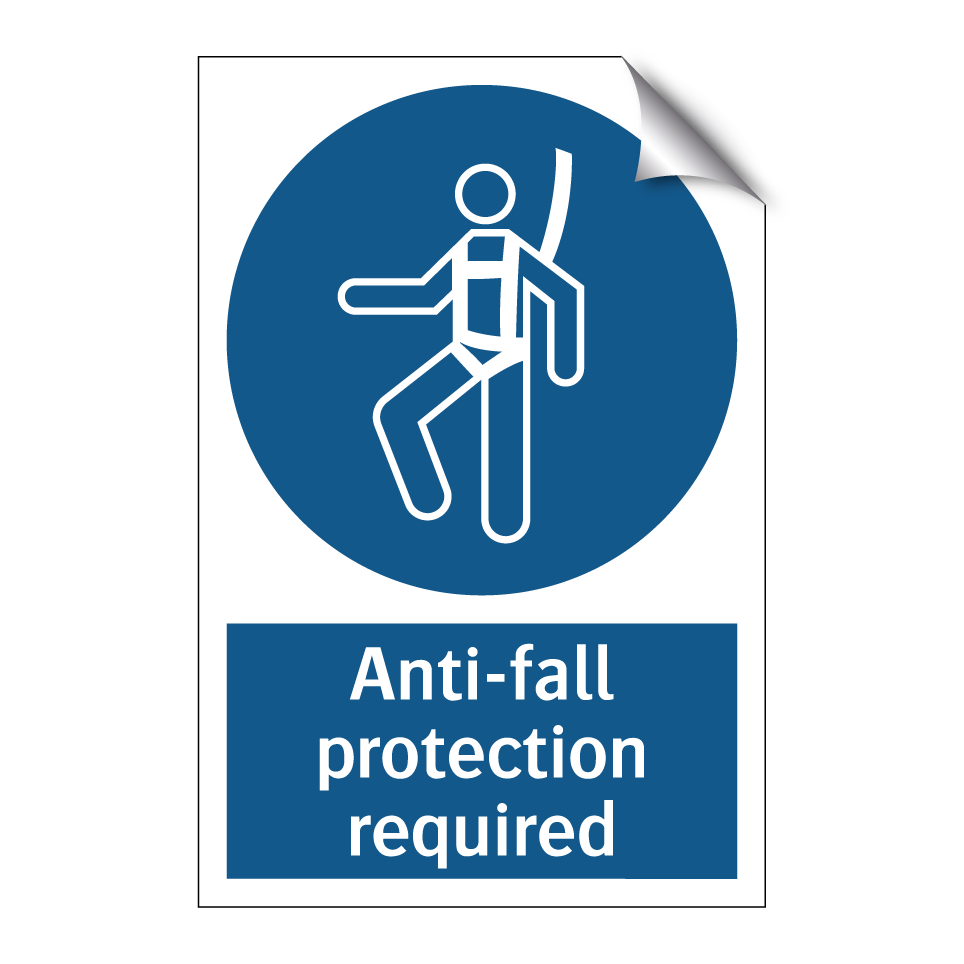 Anti-fall protection required