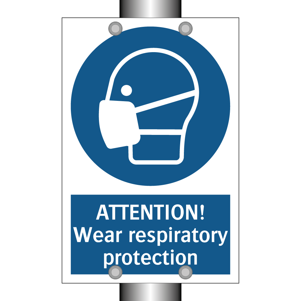 ATTENTION! Wear respiratory protection