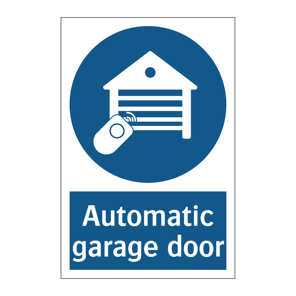 Automatic garage door