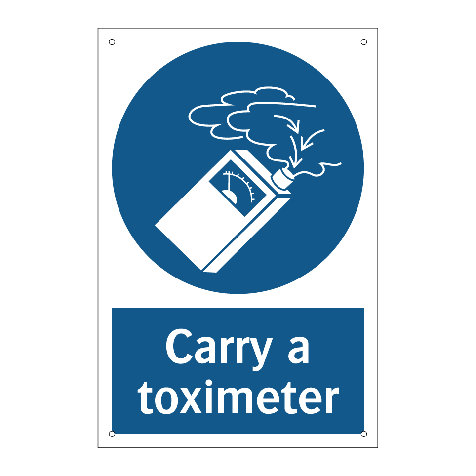 Carry a toximeter