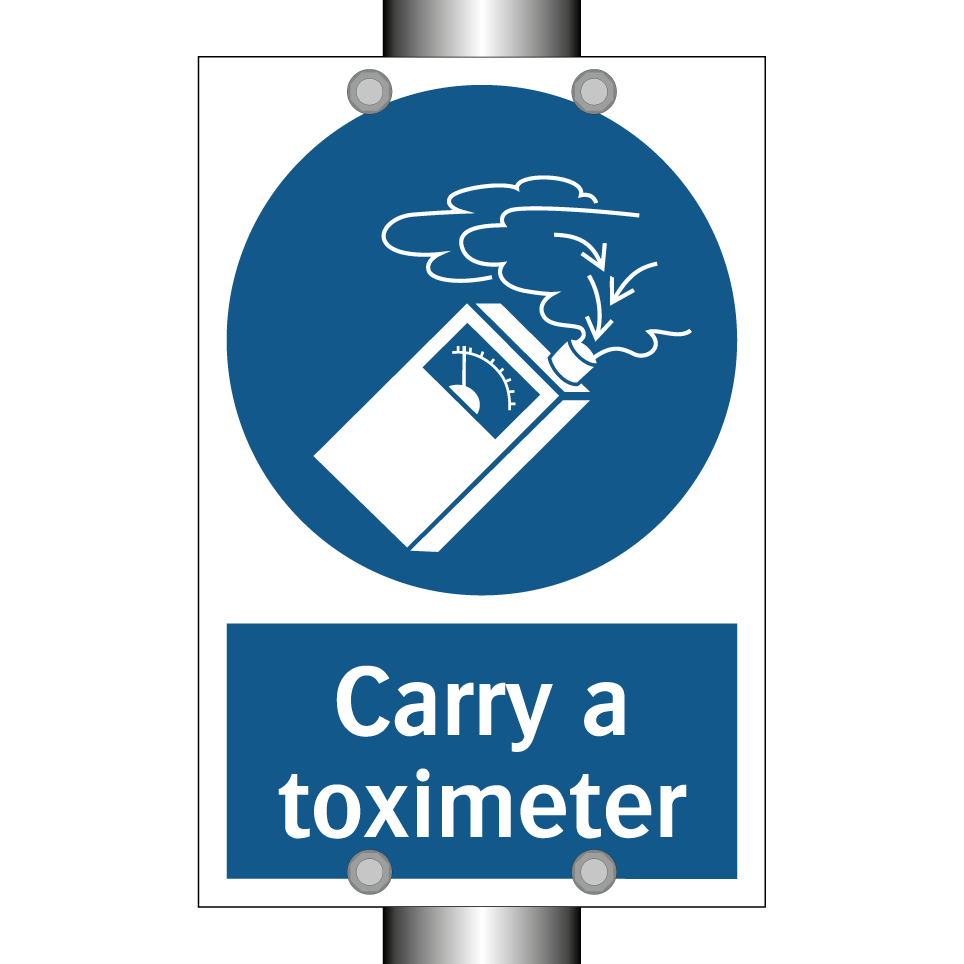 Carry a toximeter