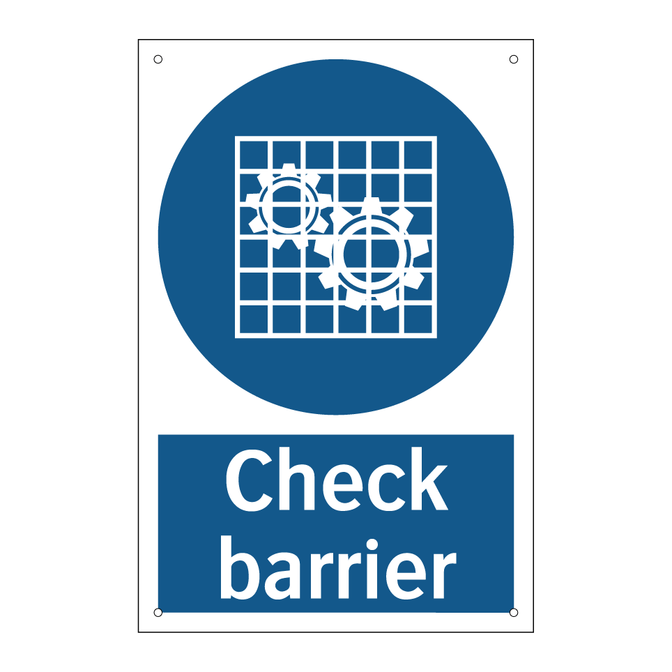 Check barrier