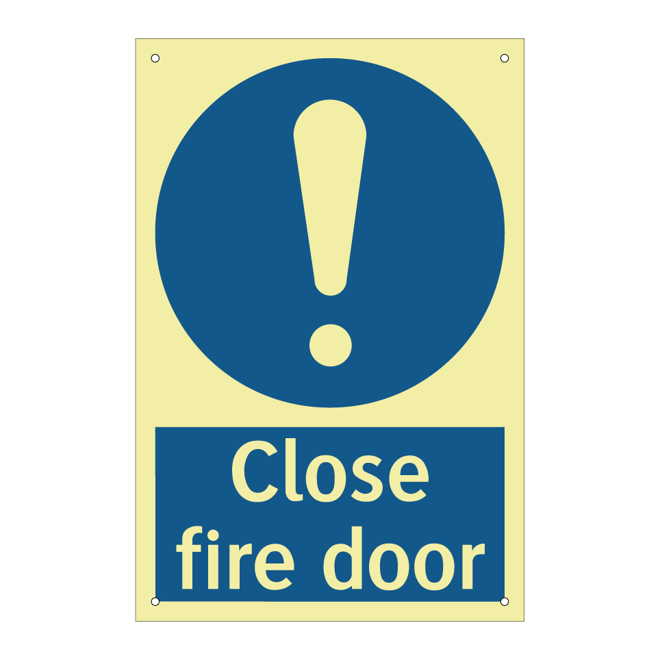Close fire door