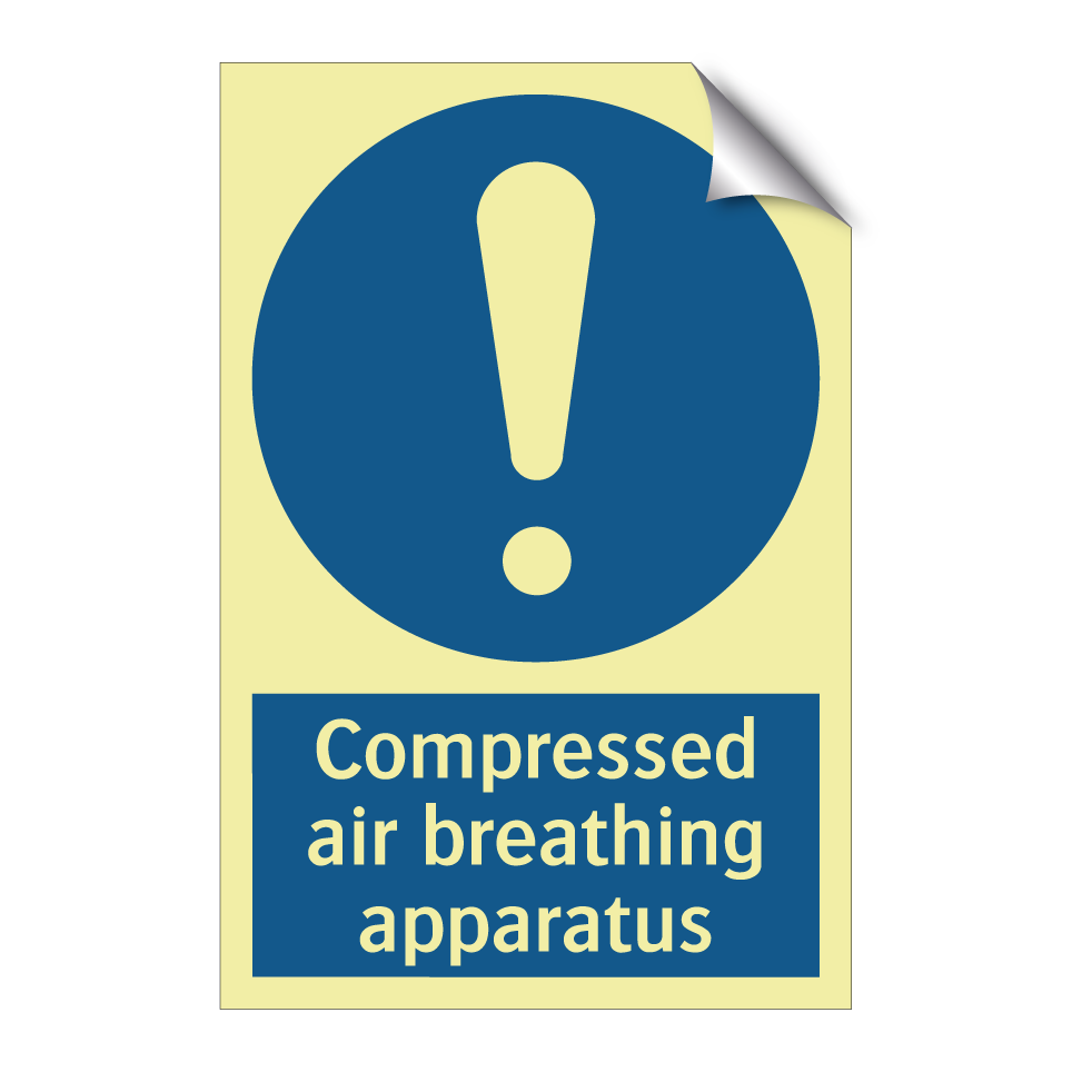 Compressed air breathing apparatus