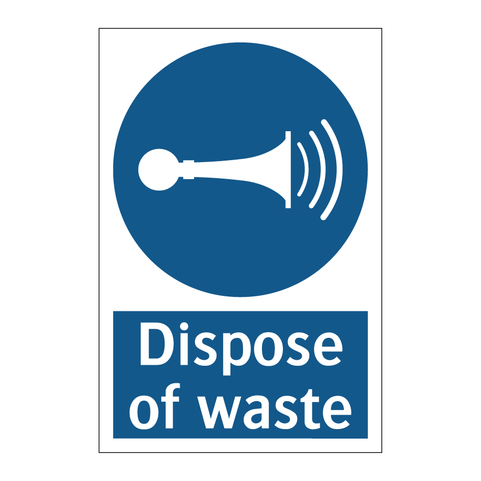Dispose of waste