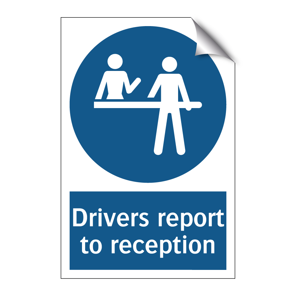 Drivers report to reception