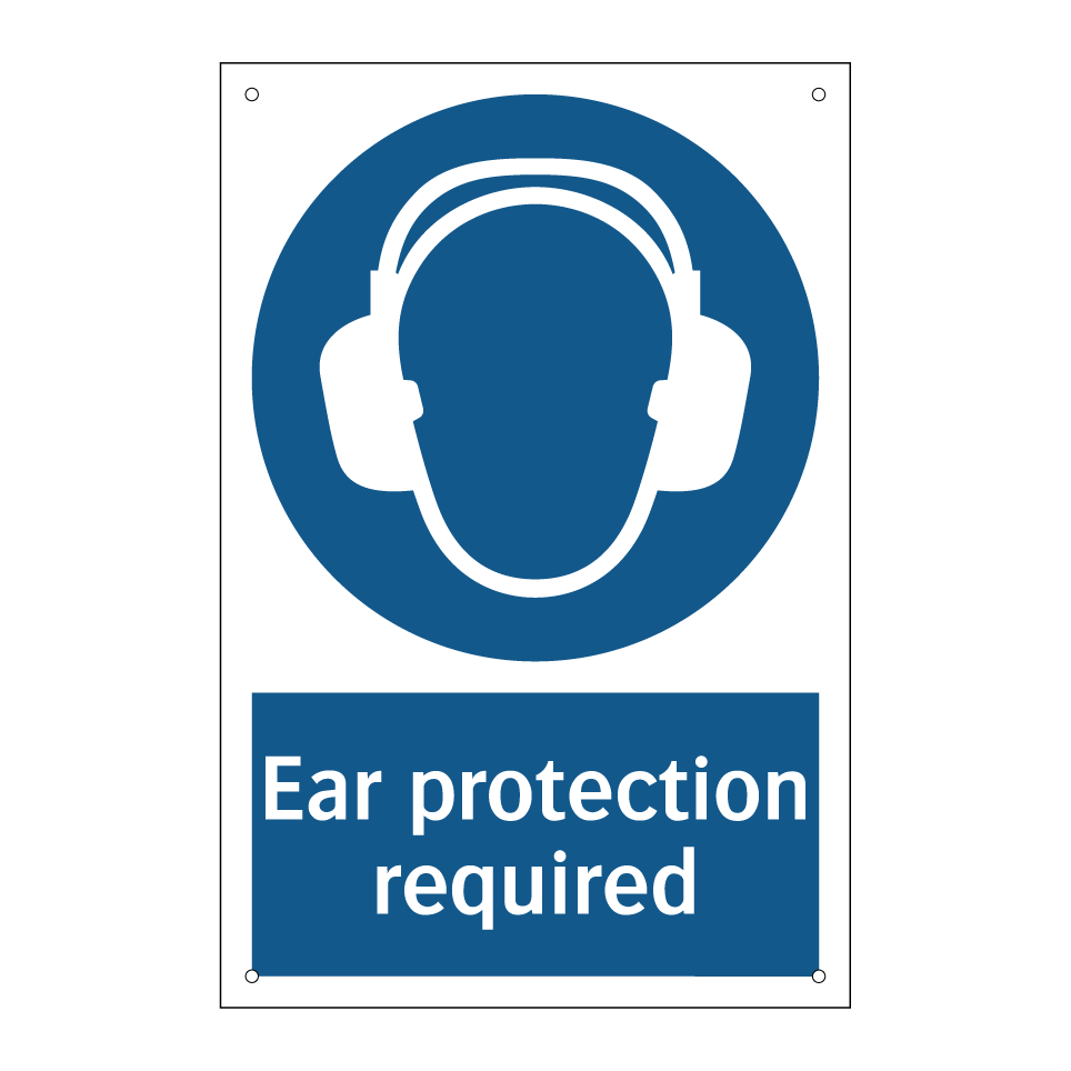 Ear protection required