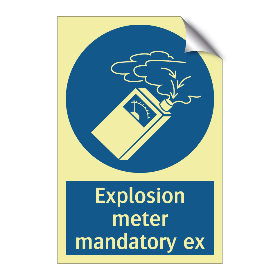 Explosion meter mandatory ex