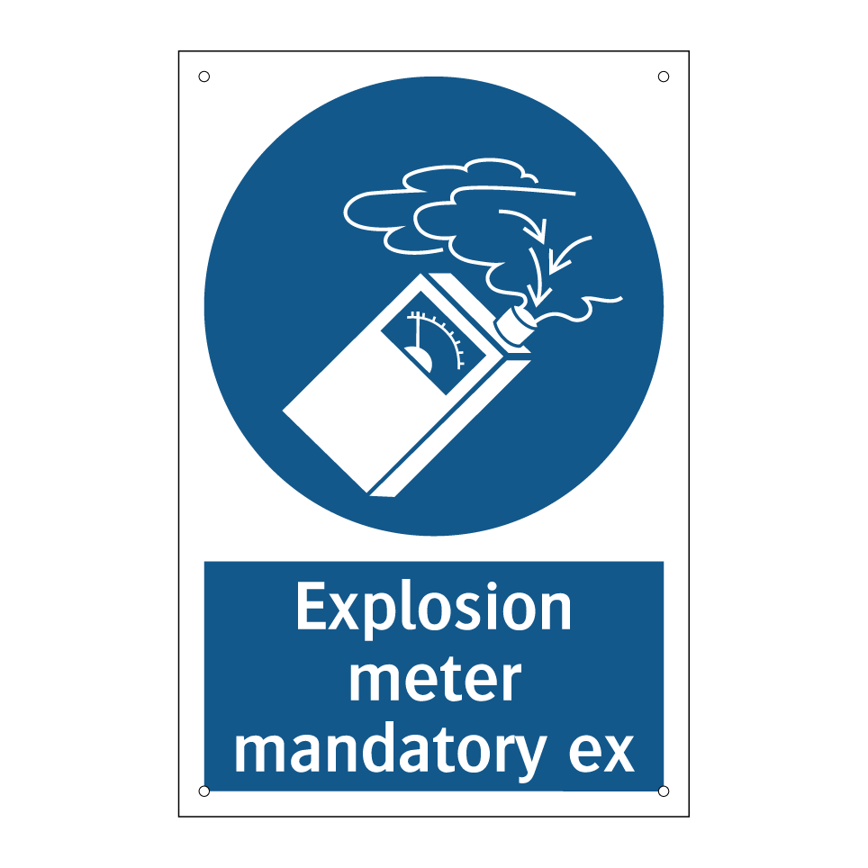Explosion meter mandatory ex