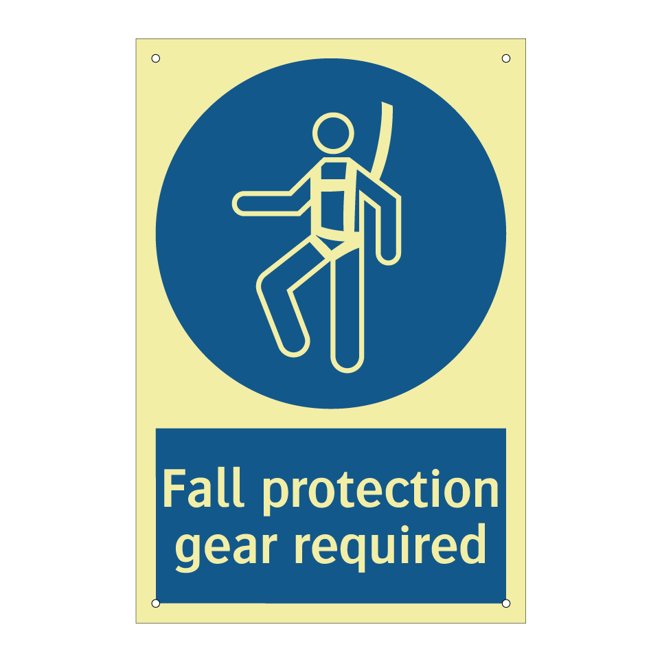 Fall protection gear required