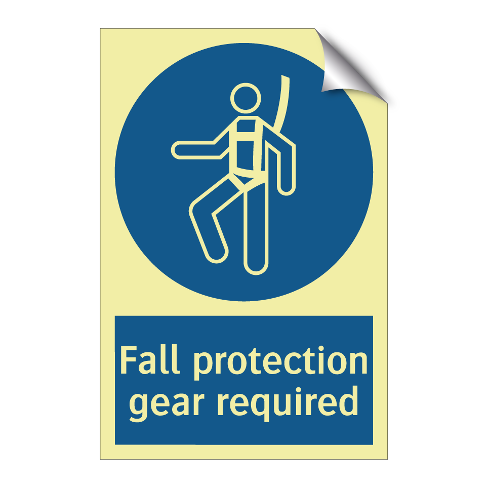 Fall protection gear required
