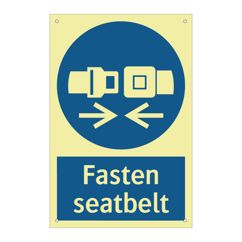 Fasten seatbelt