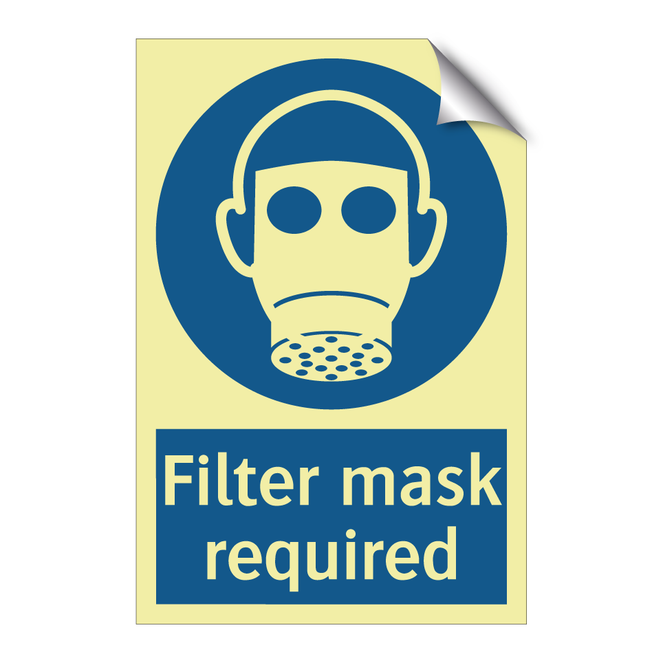 Filter mask required