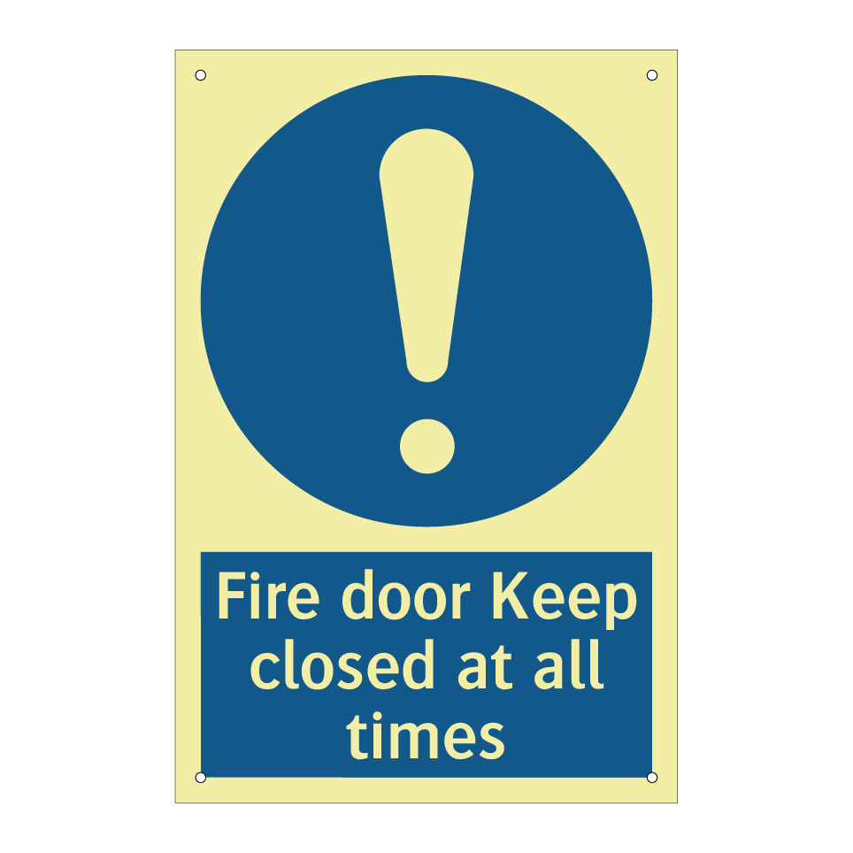 Fire door Keep closed at all times