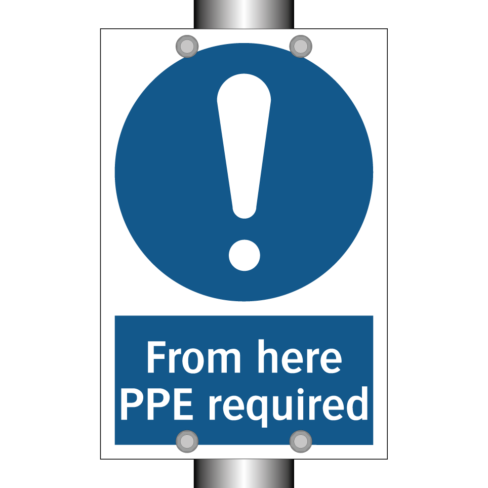 From here PPE required
