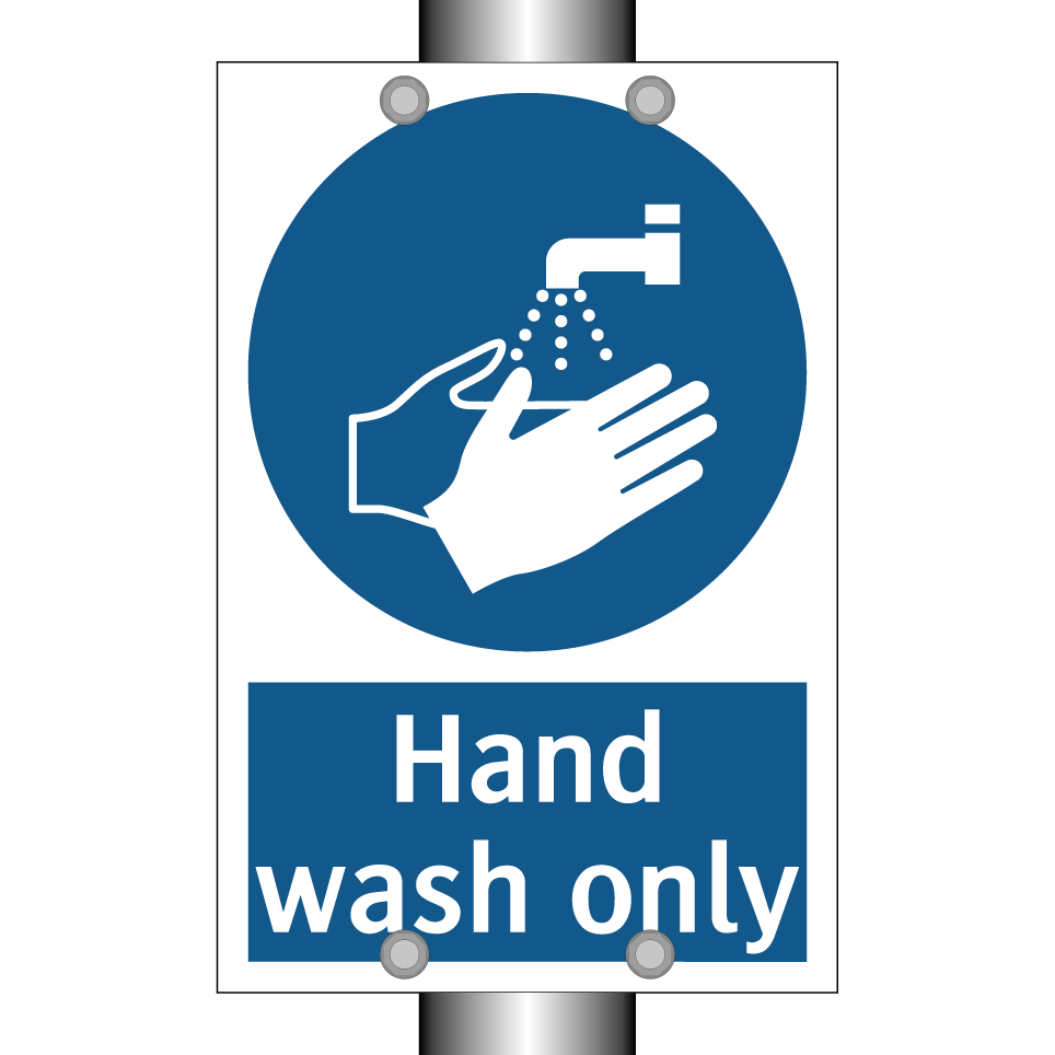 Hand wash only