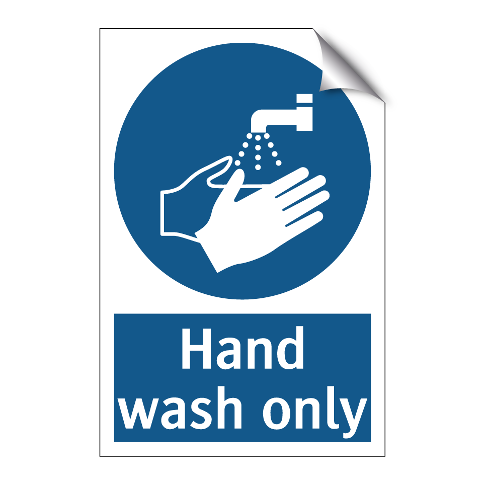 Hand wash only